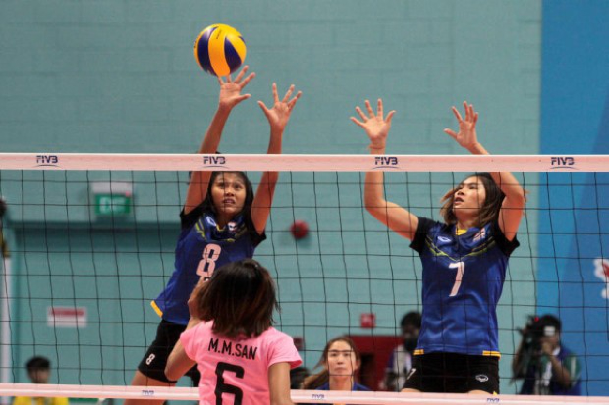 ลูกยางสาวตบญวนกระจุยคว้าทองซีเกมส์ ลูกยางสาวตบญวนกระจุยคว้าทองซีเกมส์