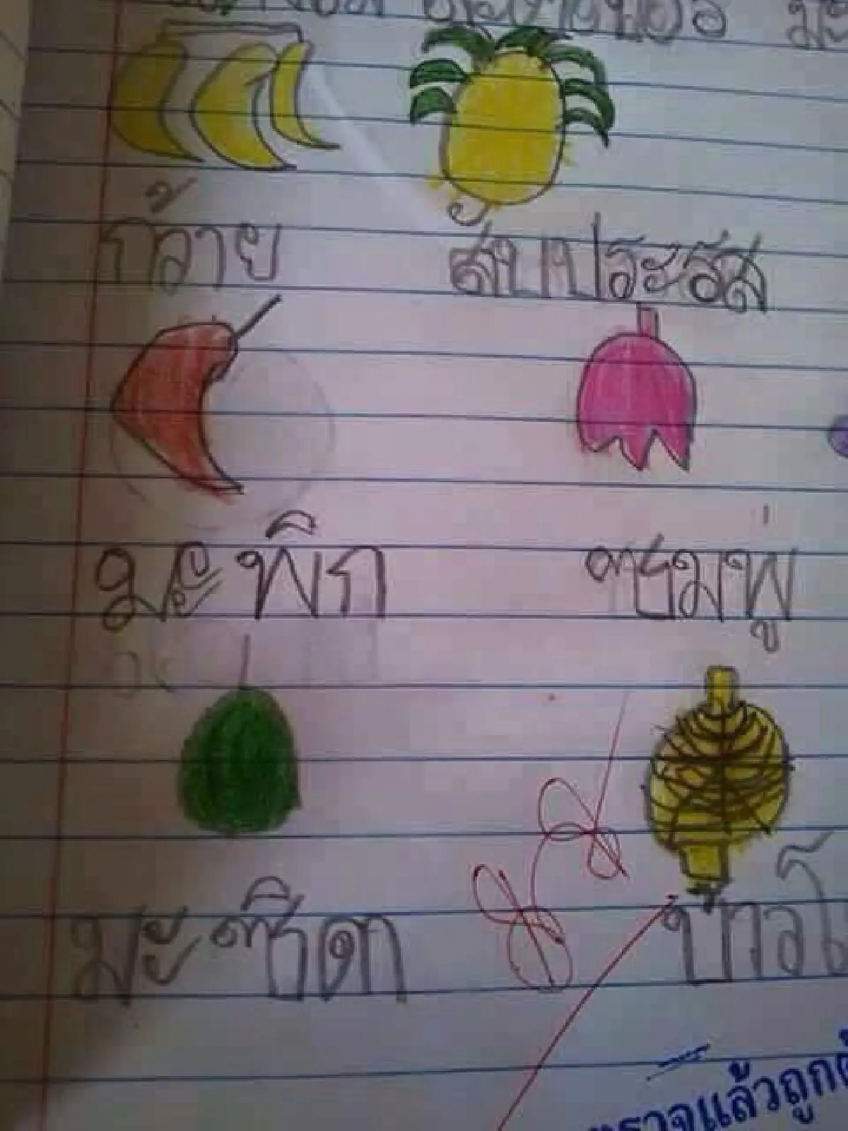 ตลกร้าย? แชร์สนั่น สมุดการบ้านนักเรียน