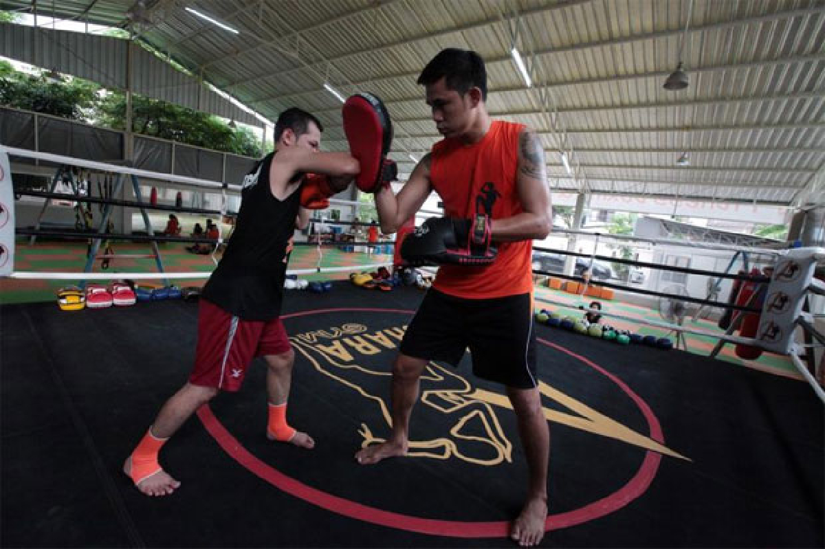 ฝึกมวยไทยที่อัจฉรายิม ฝึกมวยไทยที่อัจฉรายิม