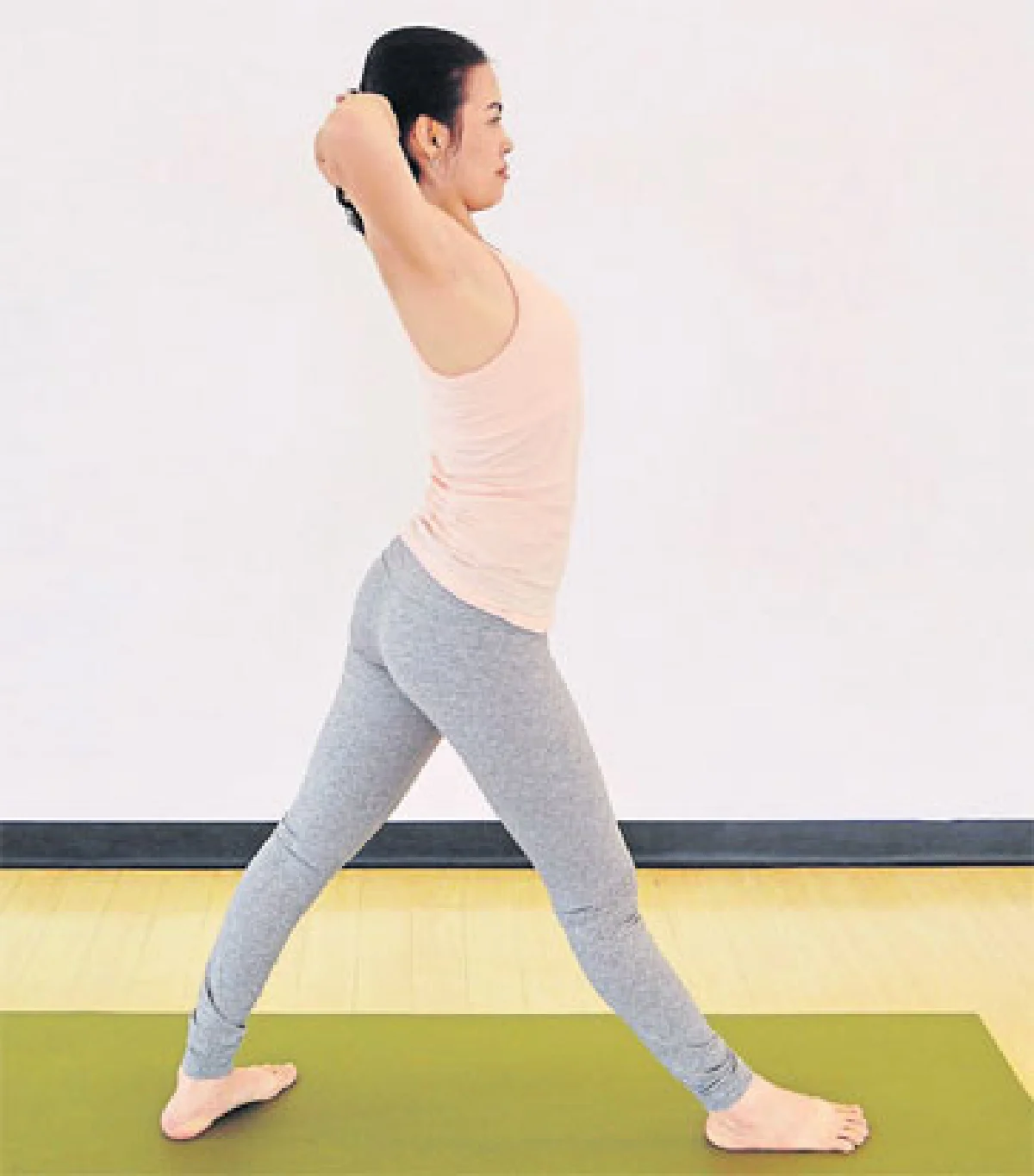 ท่ายืดขา Parsvottanasana