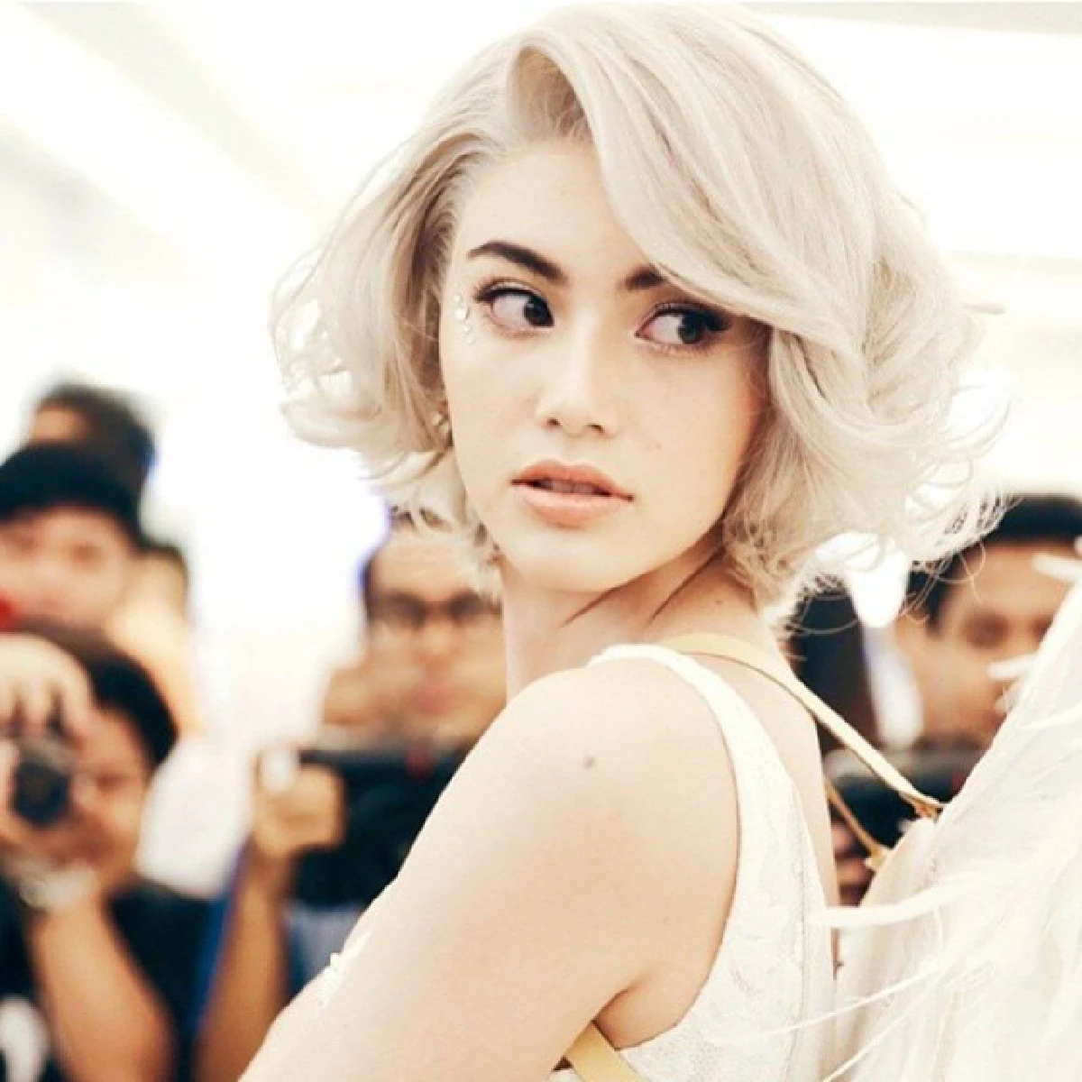 คนนี้ก็นางฟ้า!"ใหม่ ดาวิกา"ลุคนี้สวยเริ่ดสุดๆ