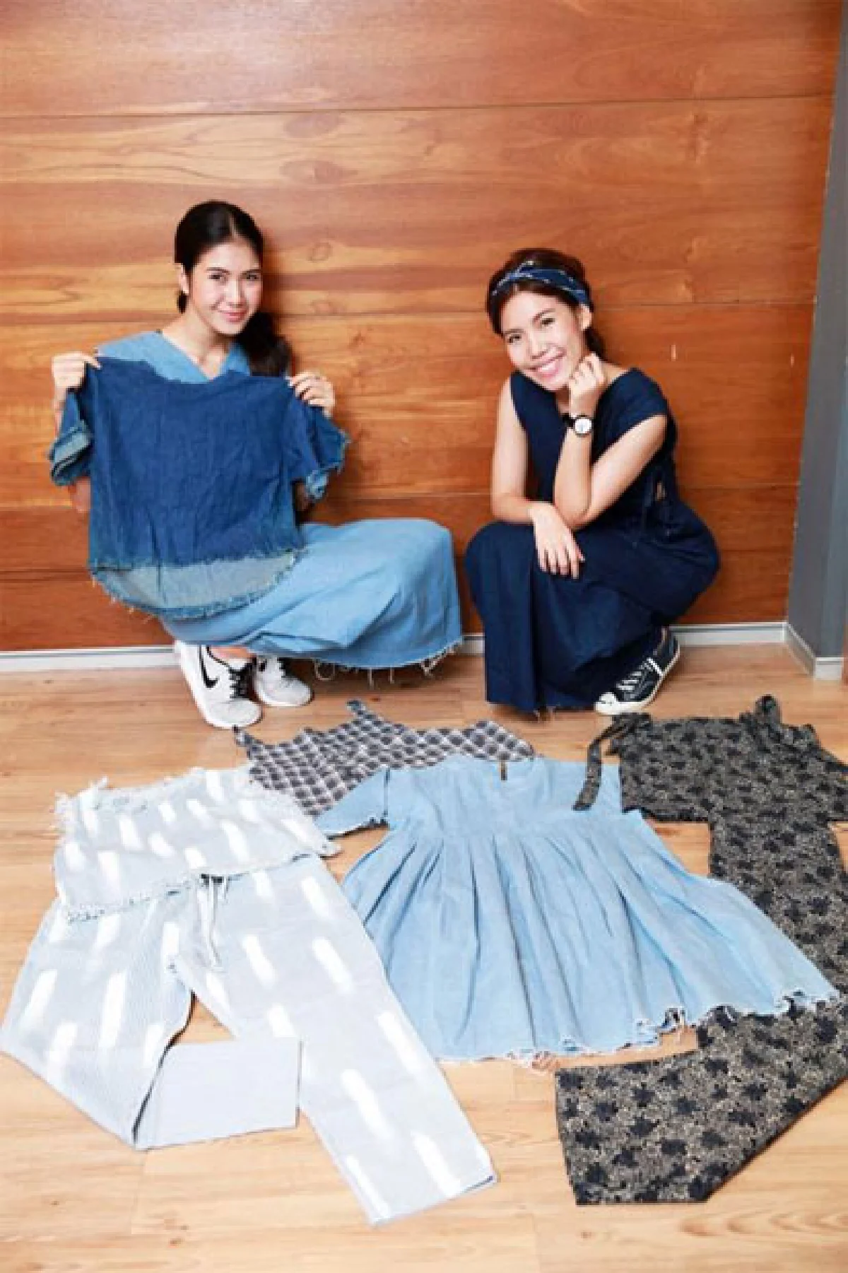 พราว-ฝน สองสาวลุคเท่ และการค้นพบแบรนด์ ฟาวด์ส