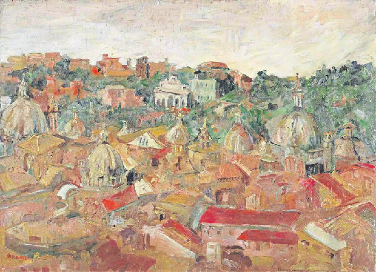 เฟาสโต ปิรันเดลโล ดิบๆ แบบอิตาเลียนโมเดิร์นนิสม์