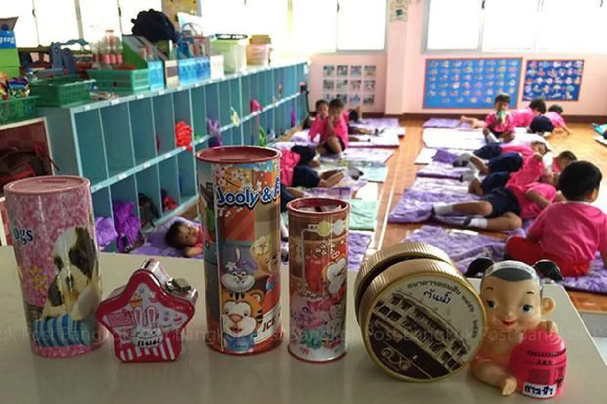 Piggy banks robbed at child care centre