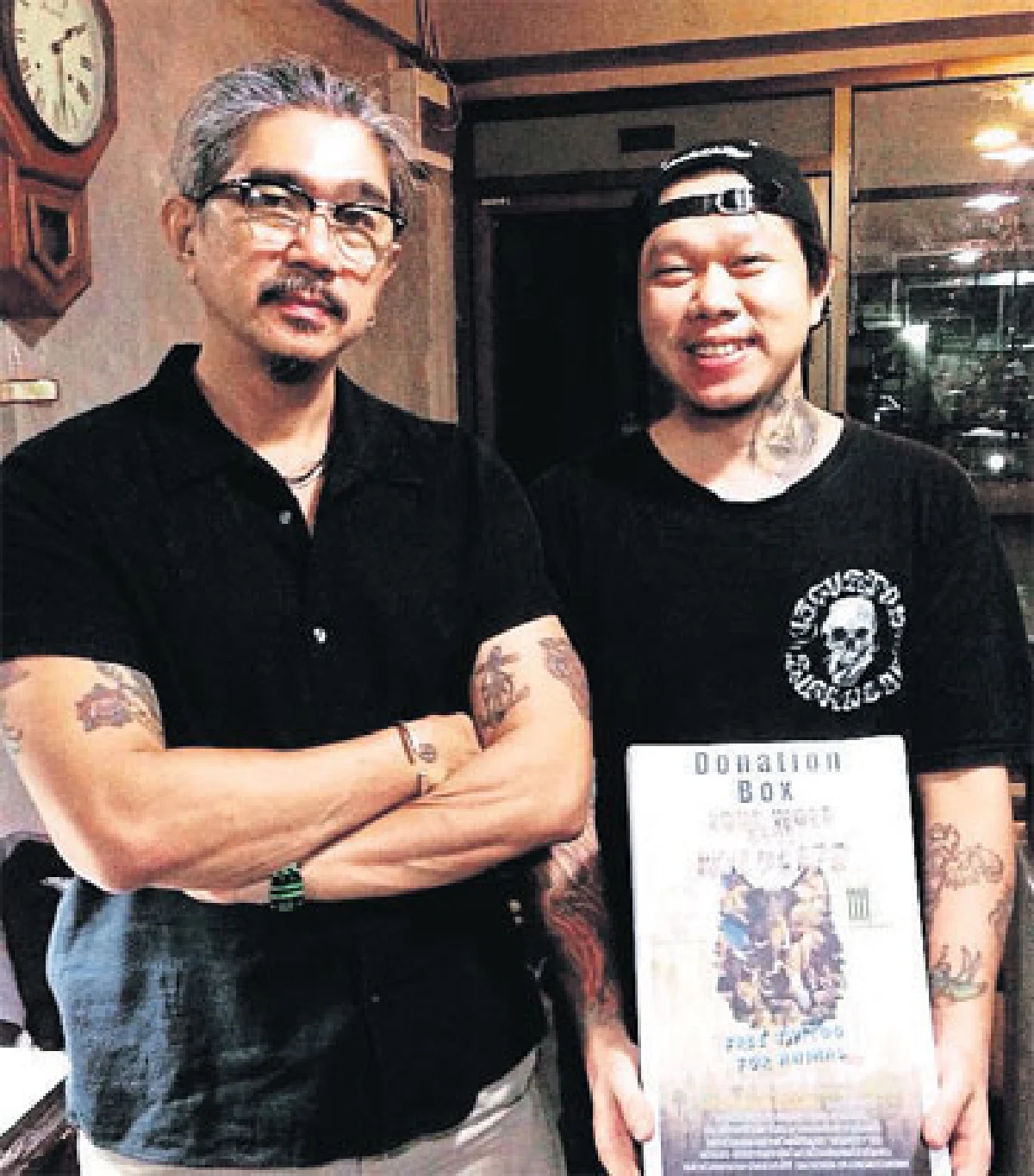 ‘หมาป่าเดียวดาย’ สร้างรอยสัก เพื่อสัตว์ป่า