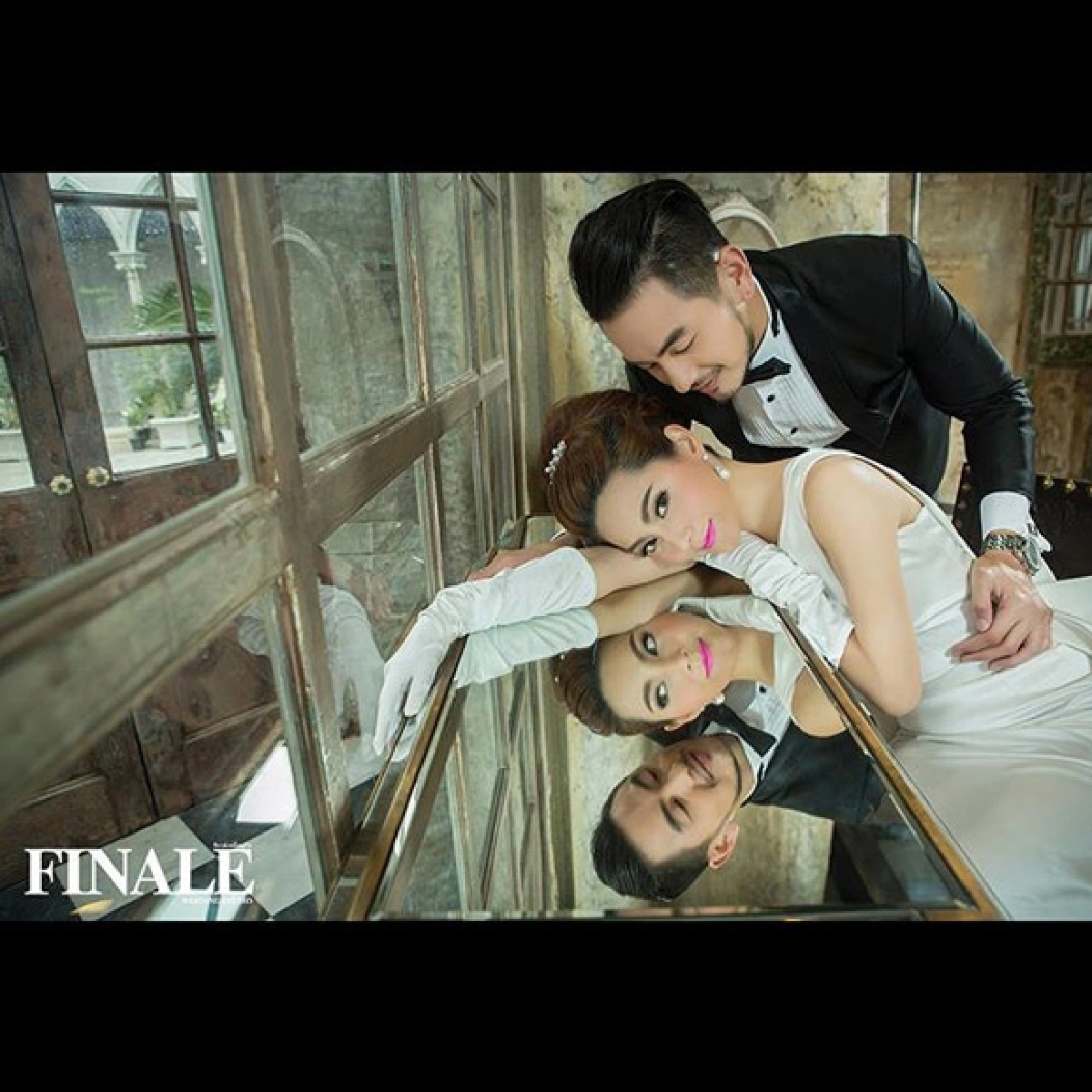 สุดโรแมนติก!"บีม-ชาช่า"เผยภาพพรีเวดดิ้งหวาน