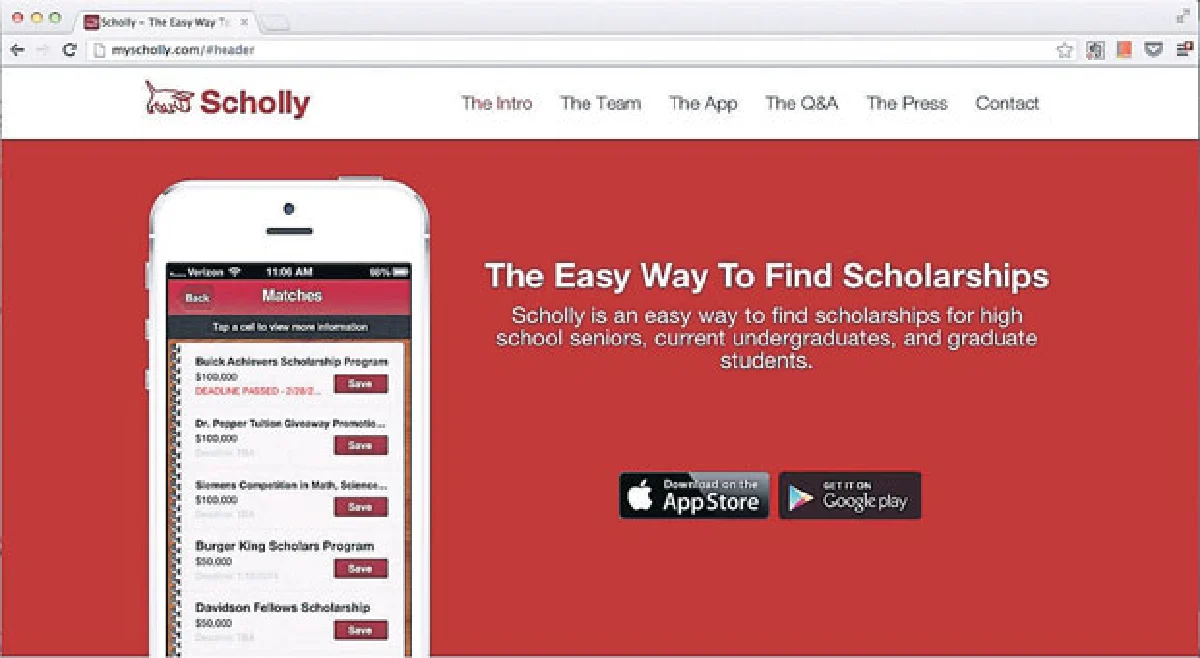 สนุกกับการหาทุนเรียนฟรี ผ่าน Application