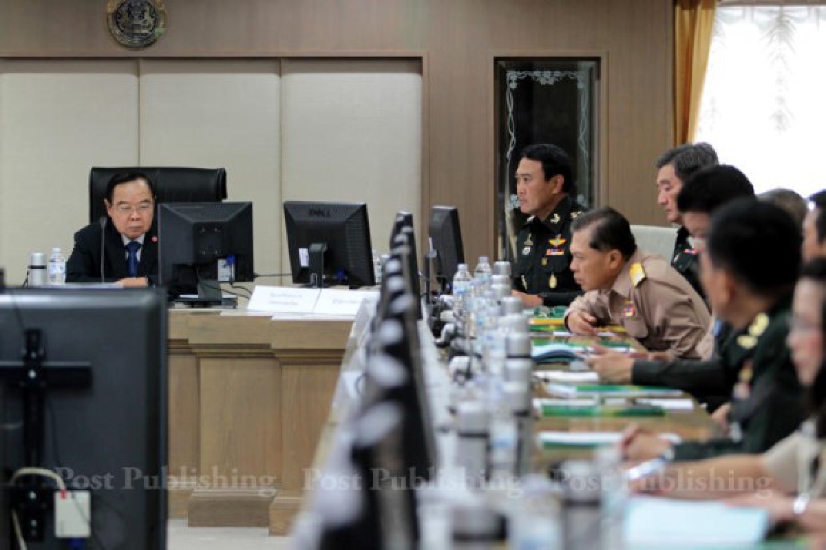 "ประวิตร" เปิดการฝึกซ้อมบริหารวิกฤตการณ์ระดับชาติ "ประวิตร" เปิดการฝึกซ้อมบริหารวิกฤตการณ์ระดับชาติ