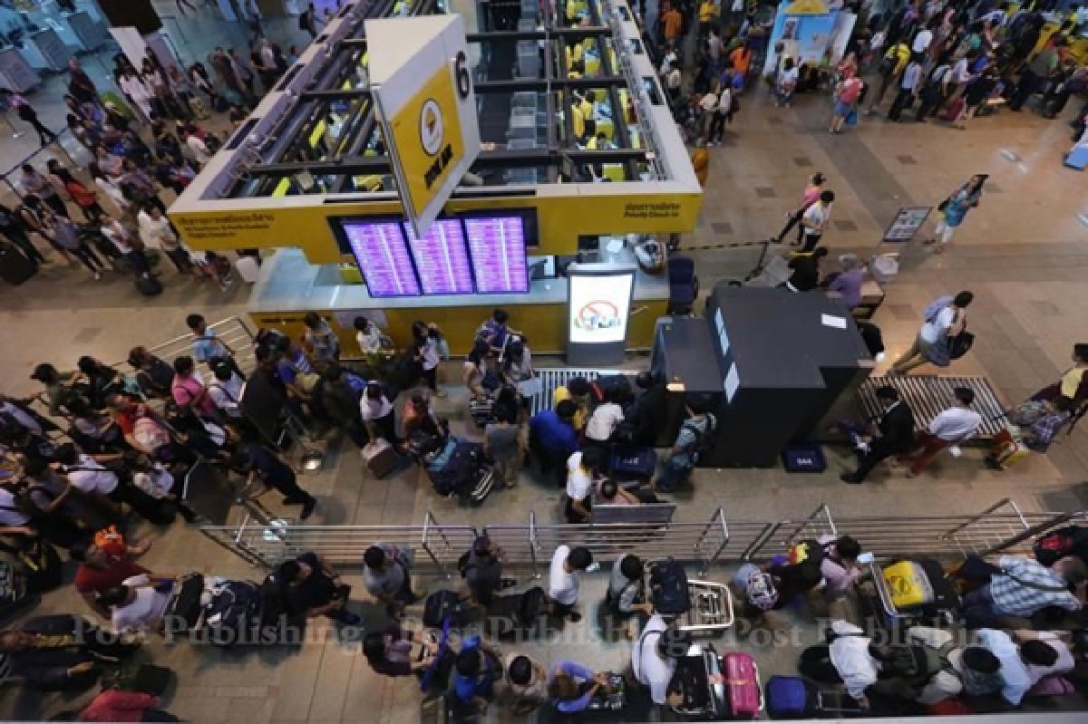 Don Meuang check-in nightmare ends