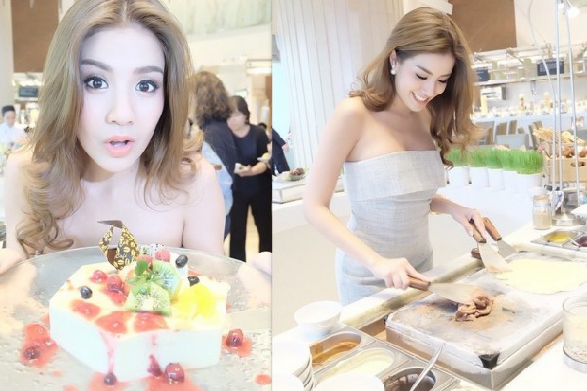 "ใบเตย"สวมมาดแม่ครัว เข้าคอร์สเรียนทำขนม "ใบเตย"สวมมาดแม่ครัว เข้าคอร์สเรียนทำขนม