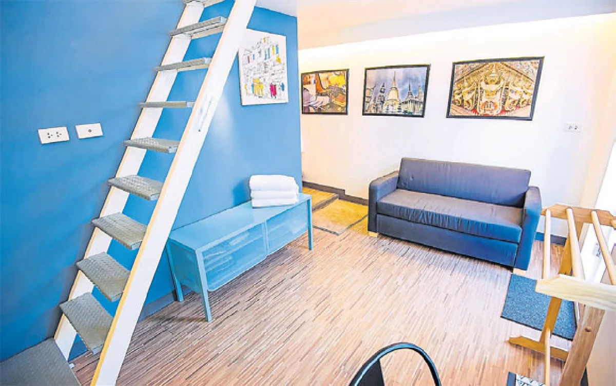 นอนบ้านเพื่อน เกลอ แบงคอก โฮสเทล