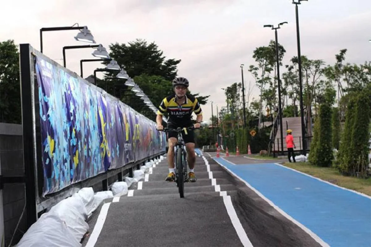 ปั่นฟินเวอร์ ที่ Peppermint Bike Park