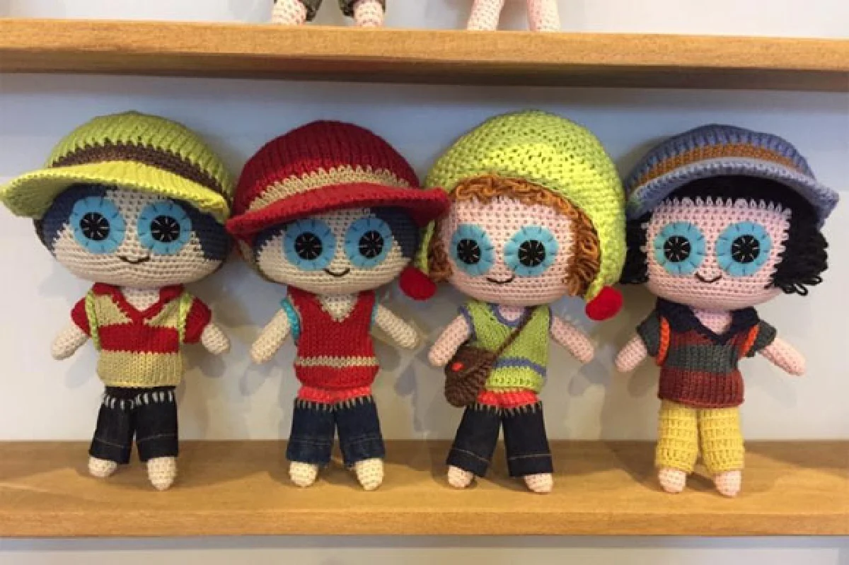 ตุ๊กตาผ้าถัก...บ้านถักทอ ของฝากจากพะเยา