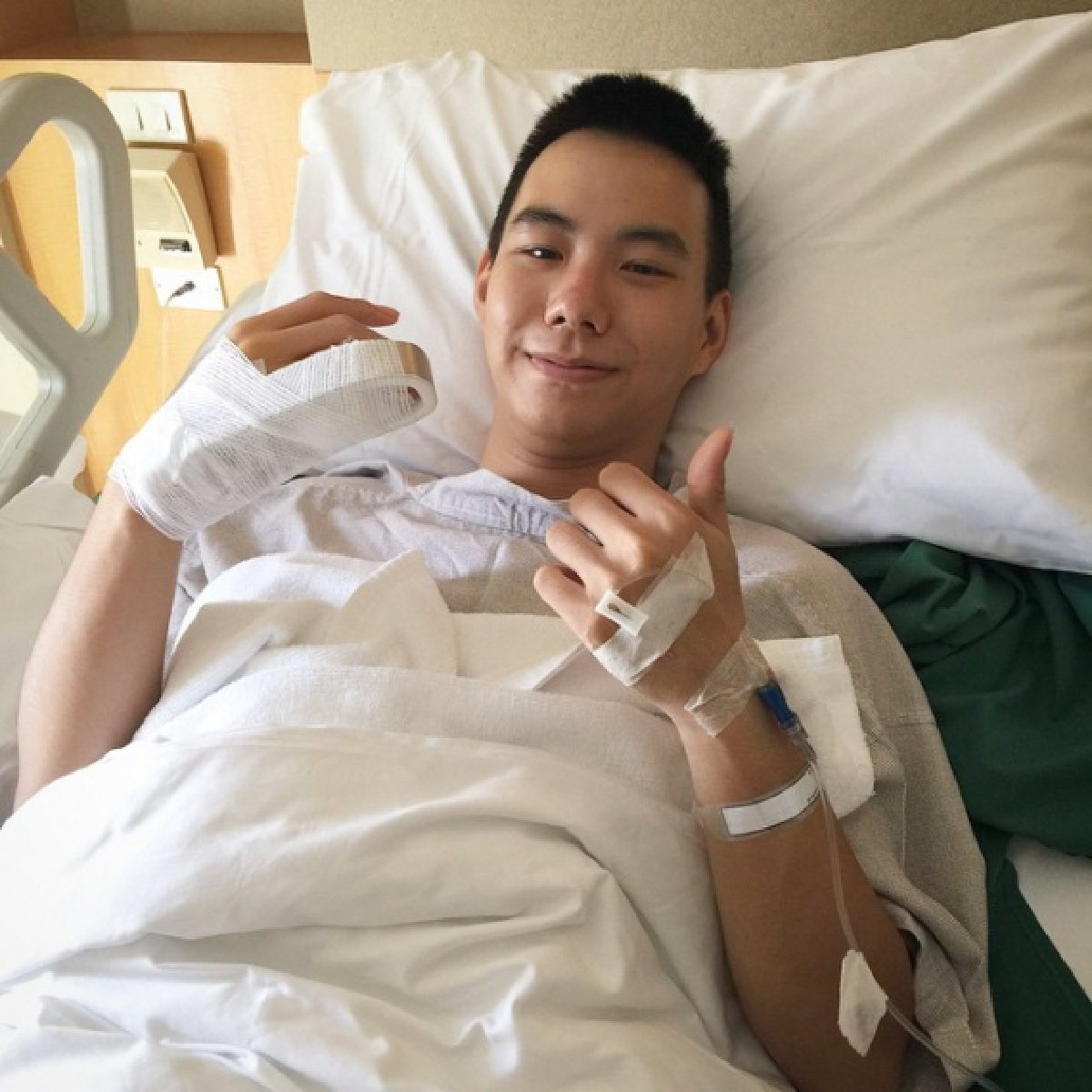 "เต้ย จรินพร"โล่งอก!น้องชายหายป่วยลูคีเมียแล้ว