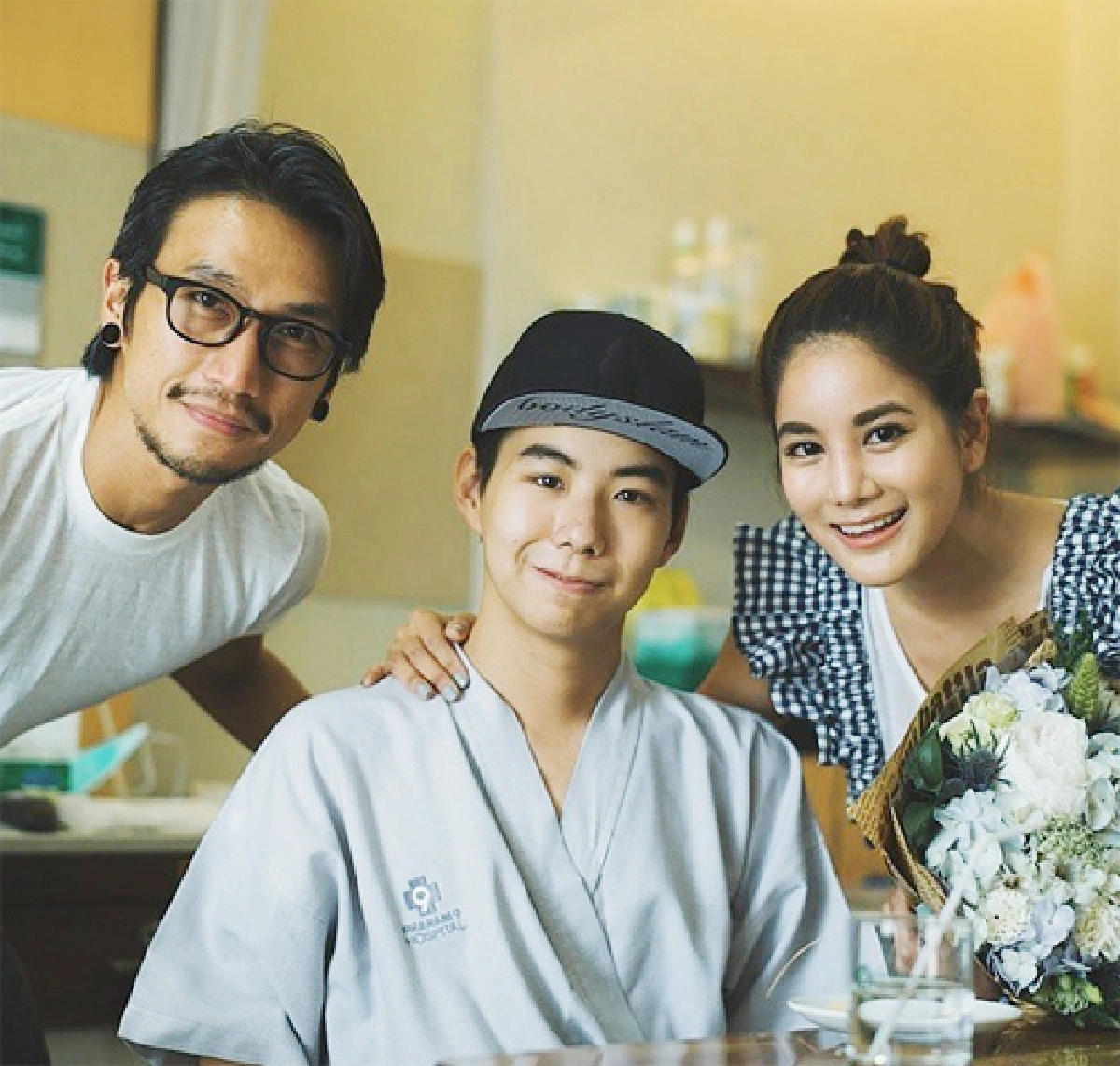 "เต้ย จรินพร"โล่งอก!น้องชายหายป่วยลูคีเมียแล้ว