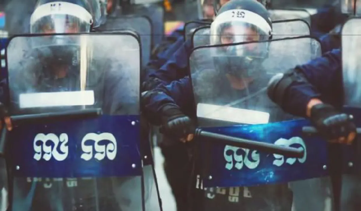 Upside-down letters trigger film ban in Cambodia