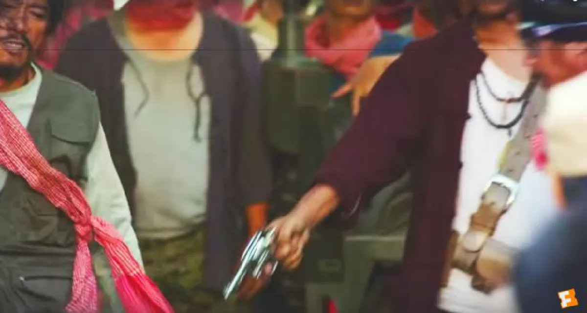 Upside-down letters trigger film ban in Cambodia