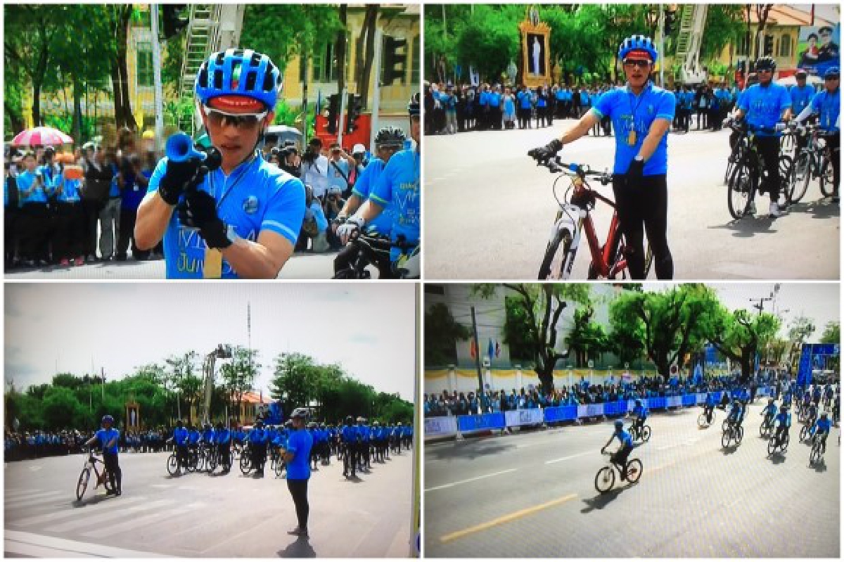สมเด็จพระบรมฯ-พระองค์ภาฯทรงนำขบวนจักรยานปั่นเพื่อแม่ สมเด็จพระบรมฯ-พระองค์ภาฯทรงนำขบวนจักรยานปั่นเพื่อแม่