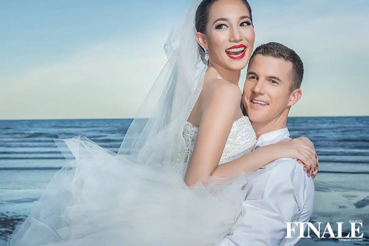 ภาพพรีเวดดิ้งจัดเต็ม"ชาม-เจมส์"สวยหรูอลังการ!