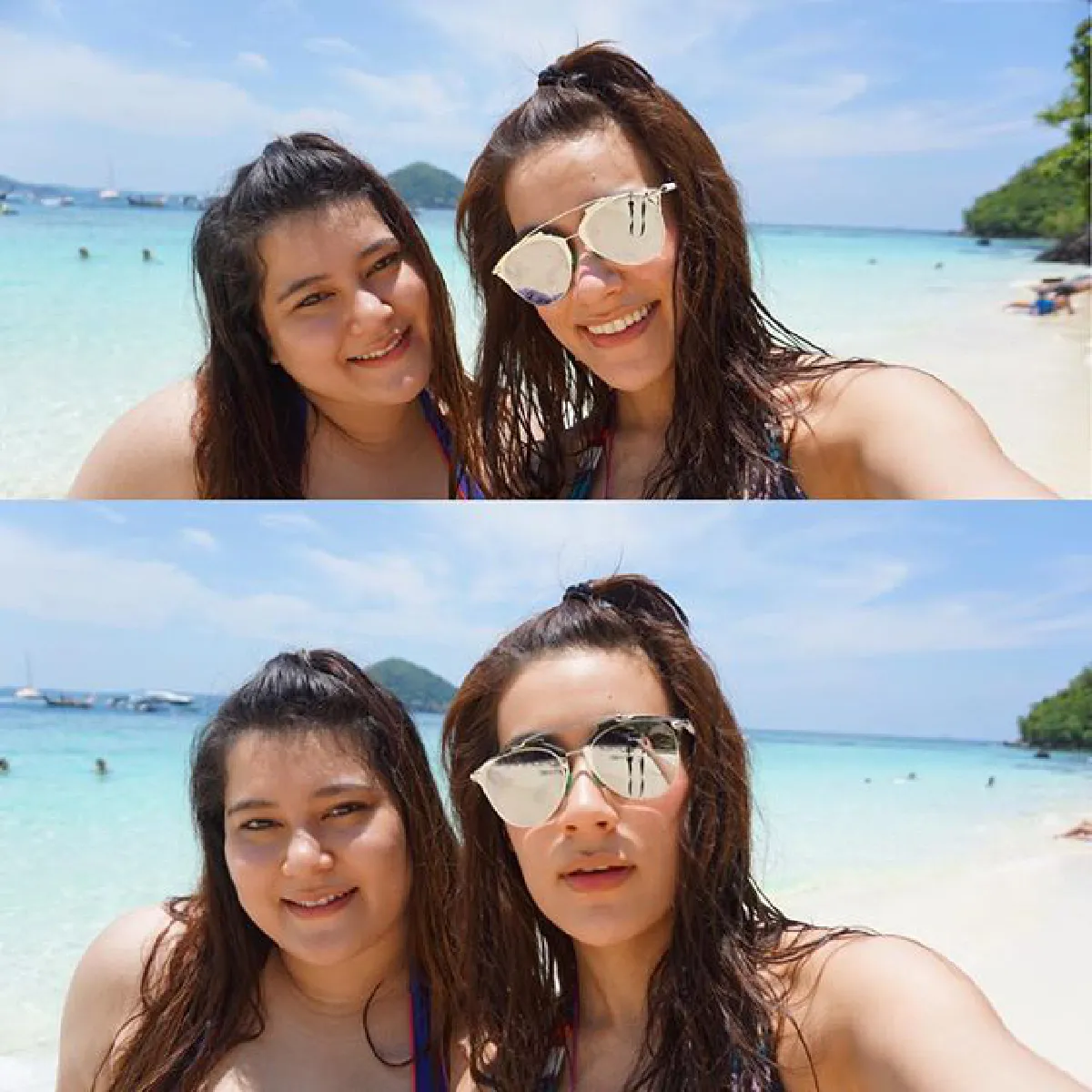 "คิมเบอร์ลี่"เซ็กซี่เบาๆในชุดบิกินี่ ทริปครอบครัวที่เกาะเฮ