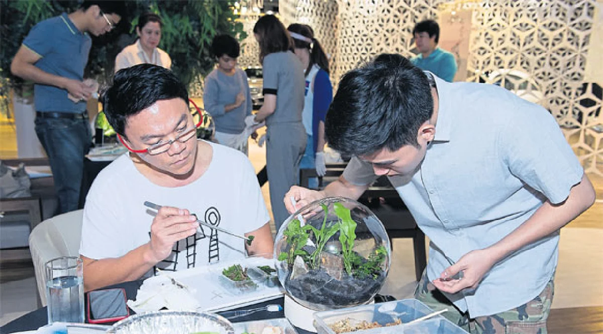 ไปเรียนจัดสวนขวดแก้วกันดีกว่า!