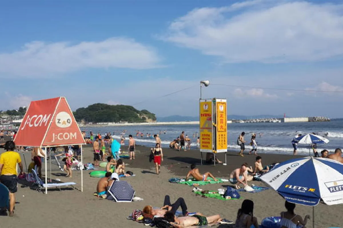 เที่ยวชายหาดเอะโนะชิม่า ส่งท้ายฤดูร้อนในญี่ปุ่น