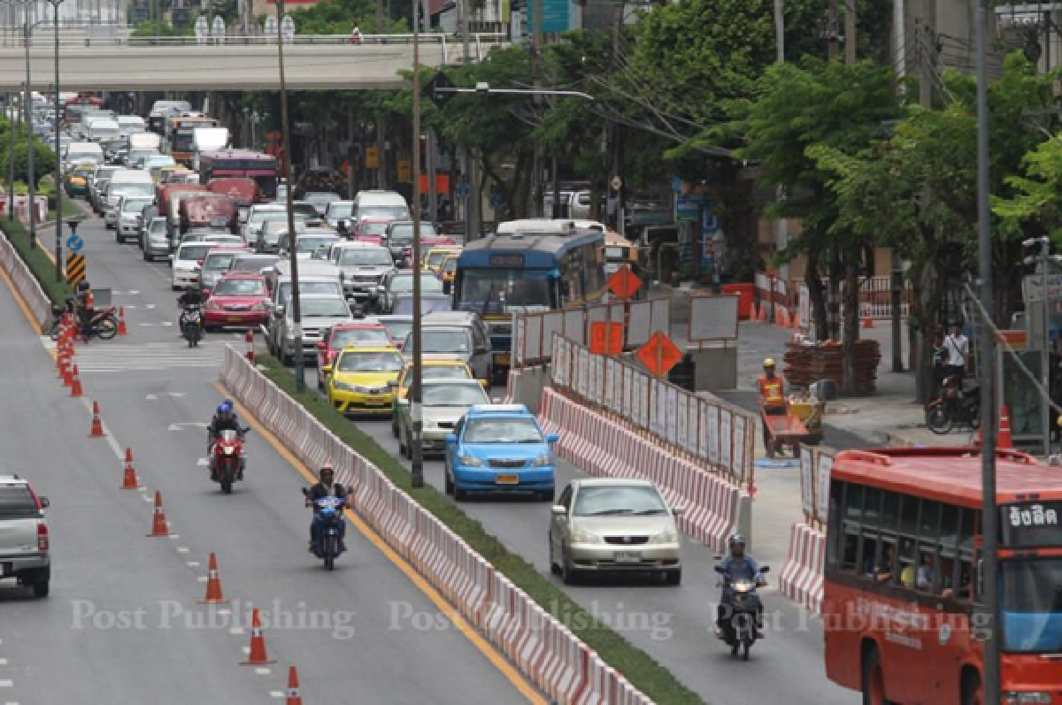 Traffic chaos predicted for Phahon Yothin