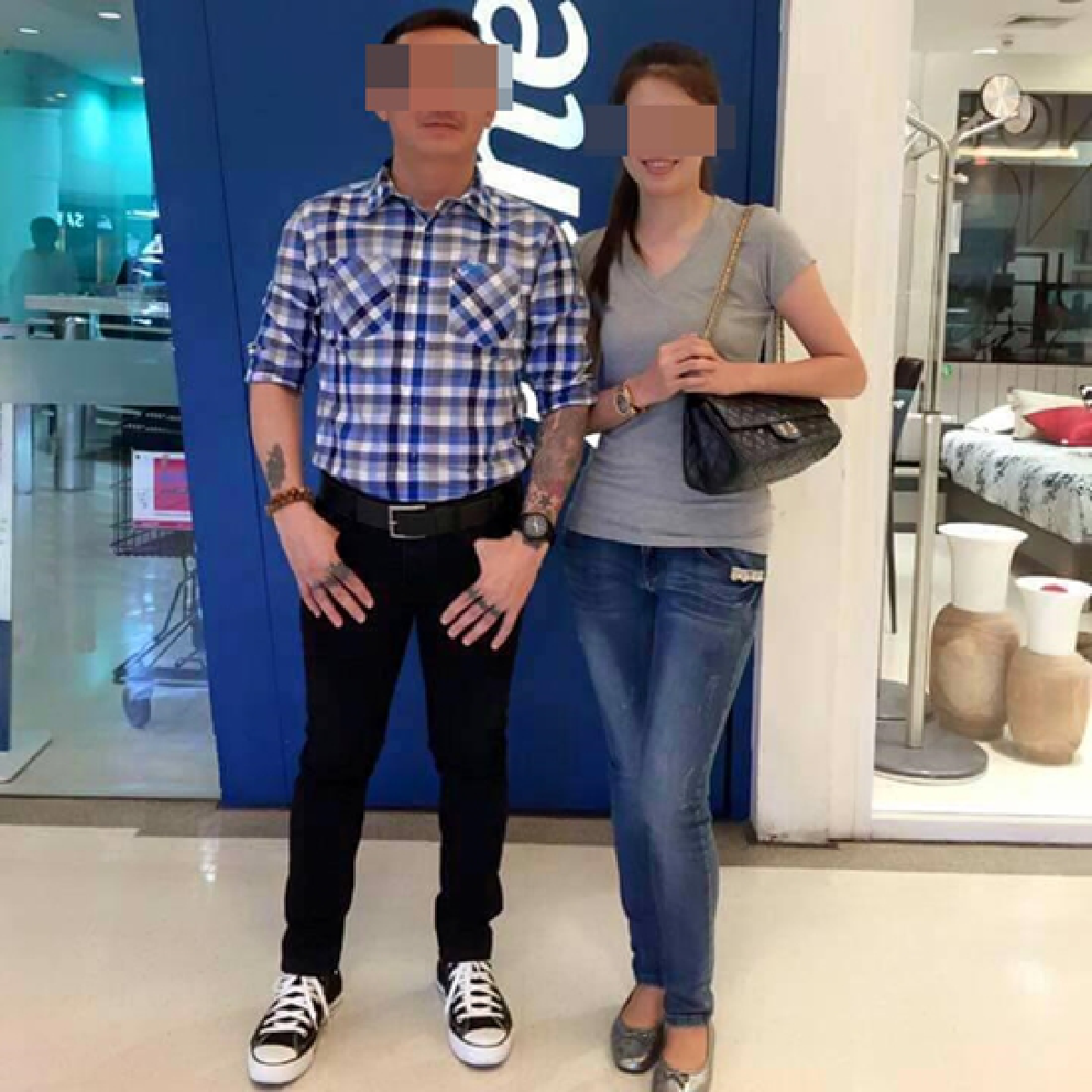 The 'Siam Gangster' arrested & whacked on head (with video)
