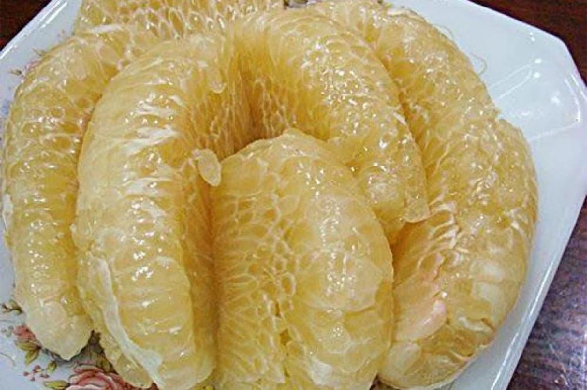 ส้มโอขาวแตงกวา รสชาติระดับ 5ดาวของชัยนาท