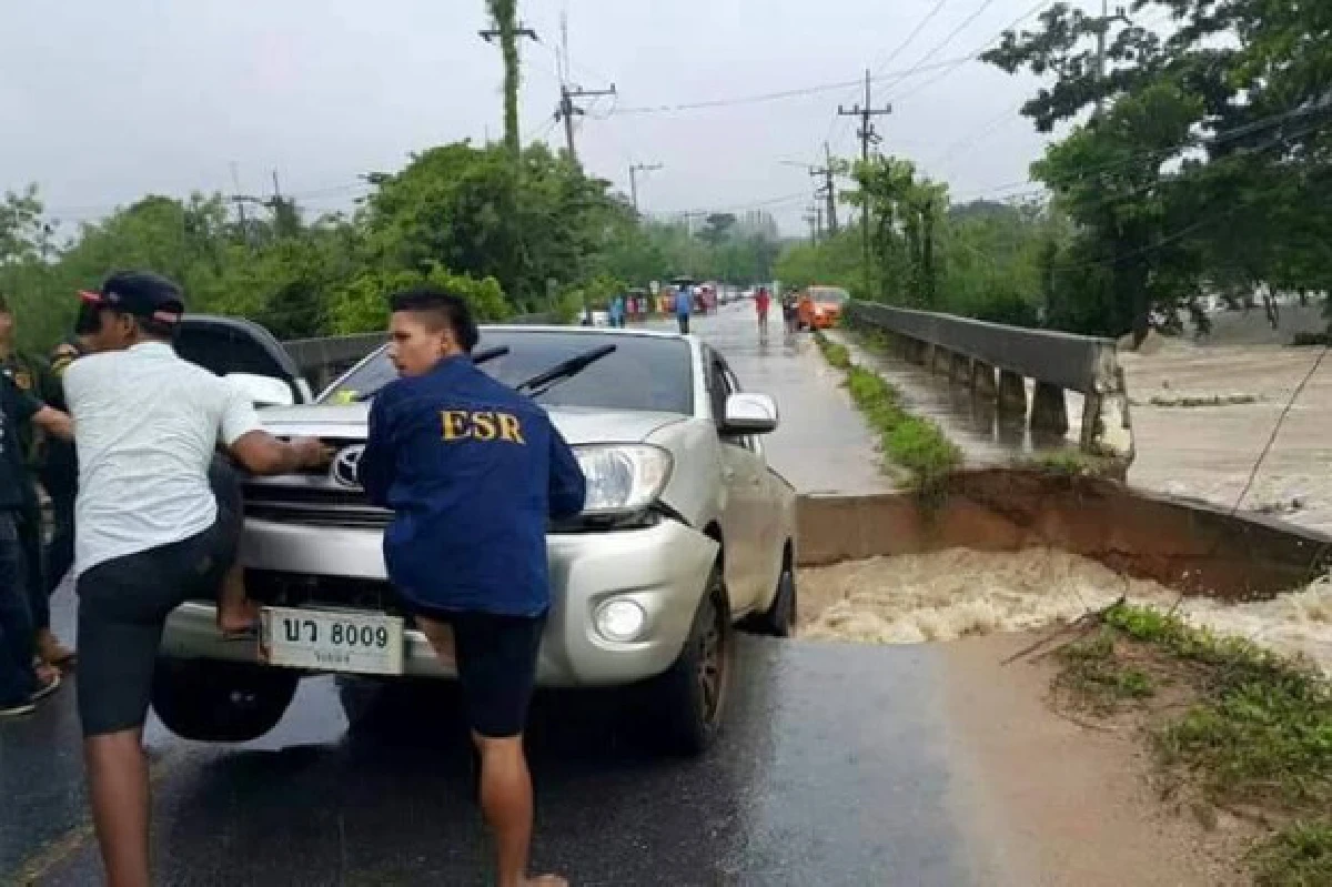 พัทยาประกาศเขตภัยพิบัติน้ำท่วม