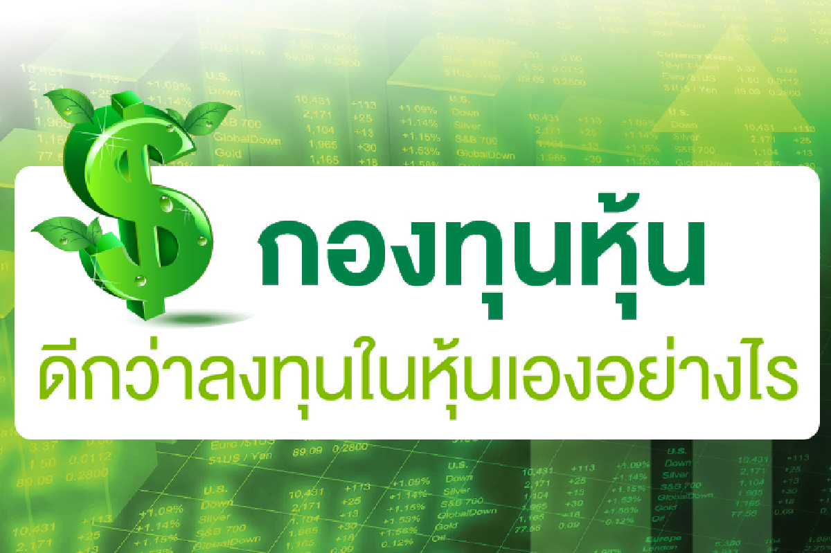 กองทุนหุ้นดีกว่าลงทุนในหุ้นเองอย่างไร กองทุนหุ้นดีกว่าลงทุนในหุ้นเองอย่างไร