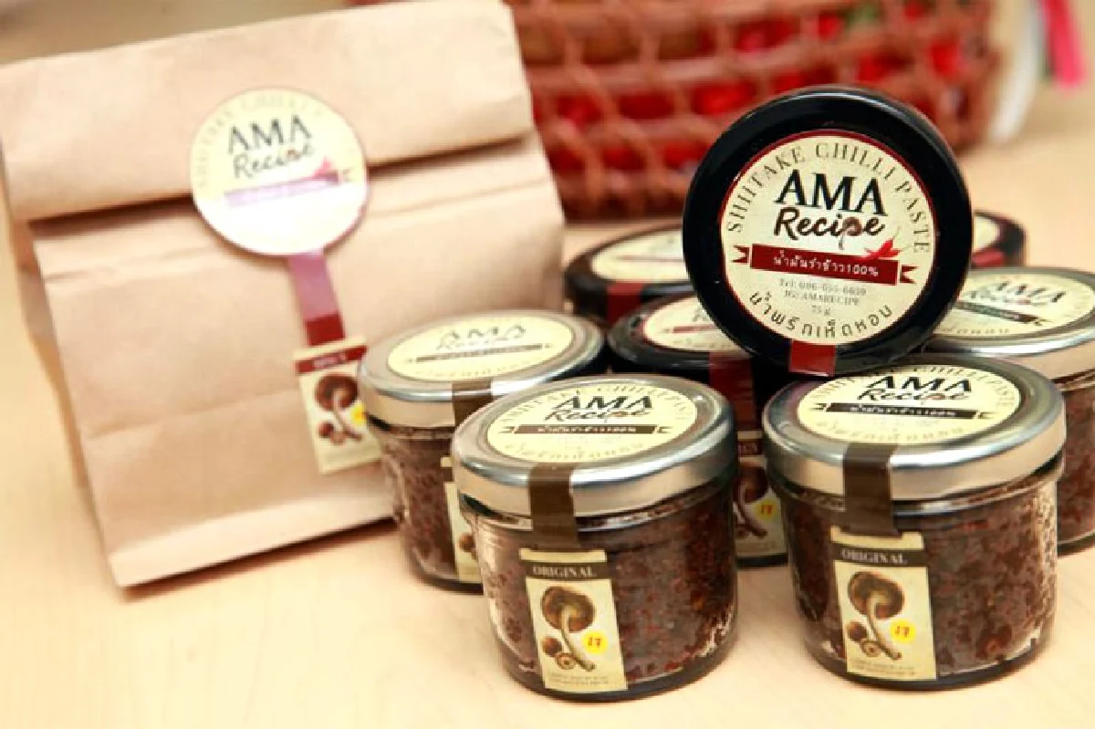 อาม่าน้ำพริกเห็ดหอมเจ หอมมันอร่อย