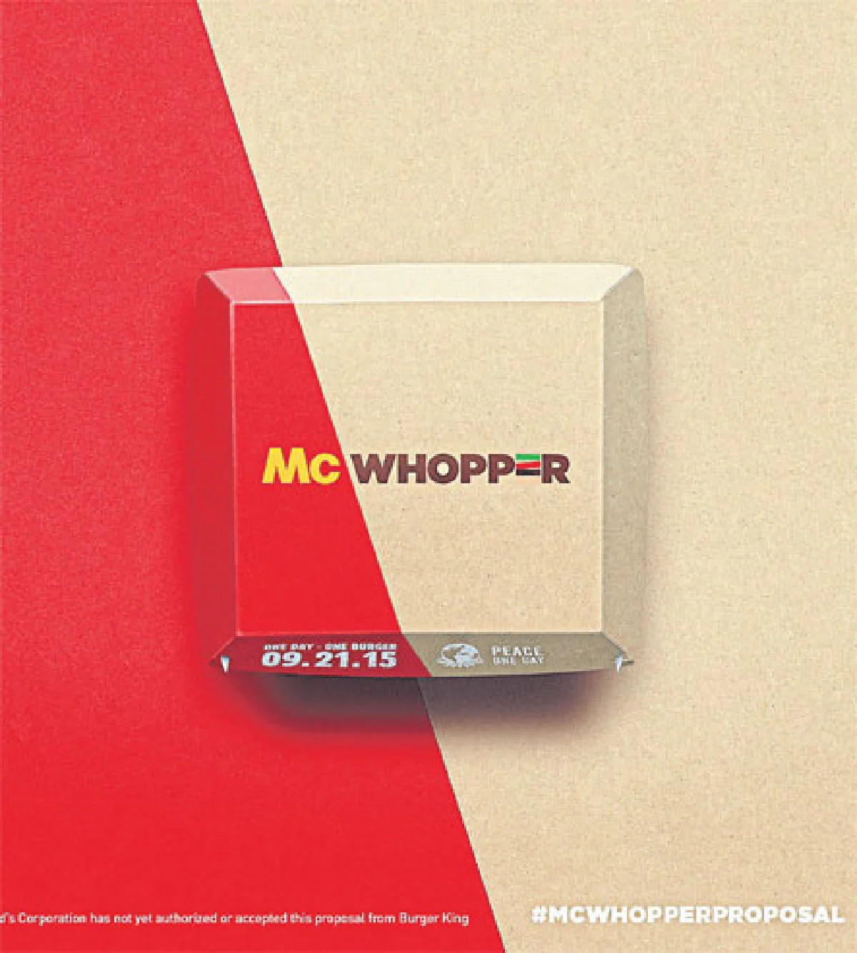 ‘สงคราม’แฮมเบอร์เกอร์ ในวัน‘สันติภาพ’โลก