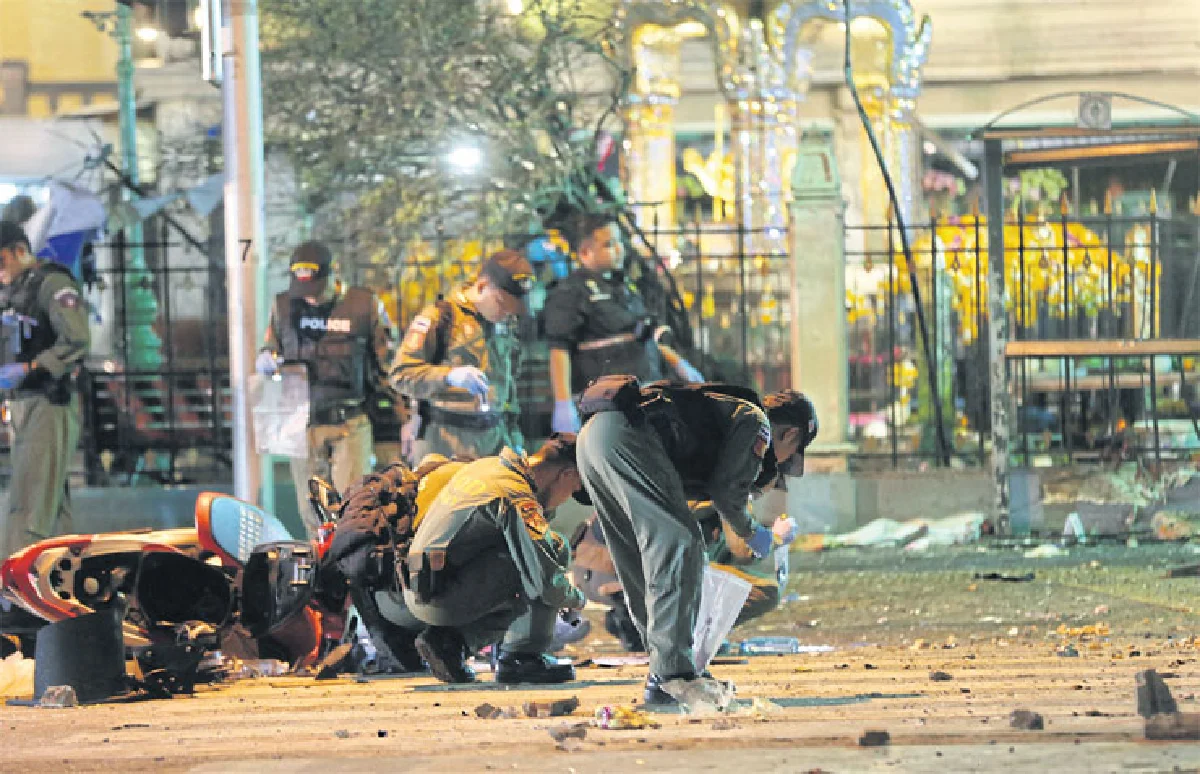 นาทีชีวิต ชลภัสสรณ์ อัครนพวสุ หลังศาลพระพรหมระเบิด