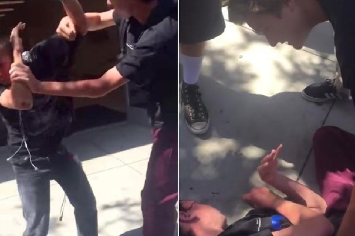 กรรมตามทัน!เด็กนักเลงกลั่นแกล้งนร.ตาบอด เจอเพื่อนร่วมห้องต่อยล้มตึง (คลิป) กรรมตามทัน!เด็กนักเลงกลั่นแกล้งนร.ตาบอด เจอเพื่อนร่วมห้องต่อยล้มตึง (คลิป)