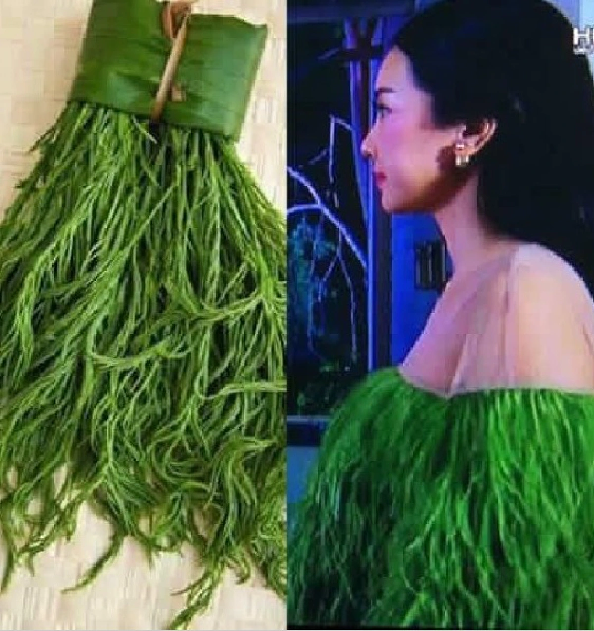 นุ่น วรนุช โดนแซว!ใส่ชุดผักชะอมในเพื่อนรักเพื่อนริษยา