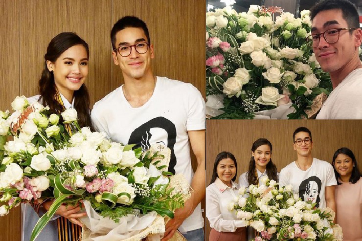 มาช้าแต่ชัวร์!ณเดชน์ หอบกุหลาบช่อโตยินดี ญาญ่า รับปริญญา มาช้าแต่ชัวร์!ณเดชน์ หอบกุหลาบช่อโตยินดี ญาญ่า รับปริญญา