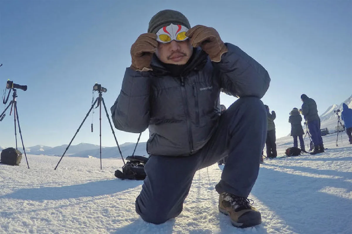 เสี้ยวนาทีแห่งความสุข ของนักล่าตะวันดับ