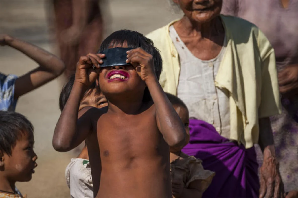 เสี้ยวนาทีแห่งความสุข ของนักล่าตะวันดับ