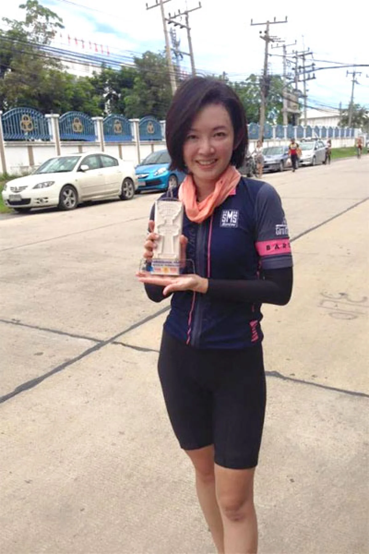 สาวๆ สุดแซ่บ กับทีมผลัดไตรกีฬา