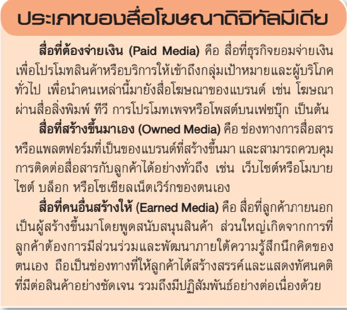 เส้นทางทำเงิน "โซเชียลมาร์เก็ตติ้ง"