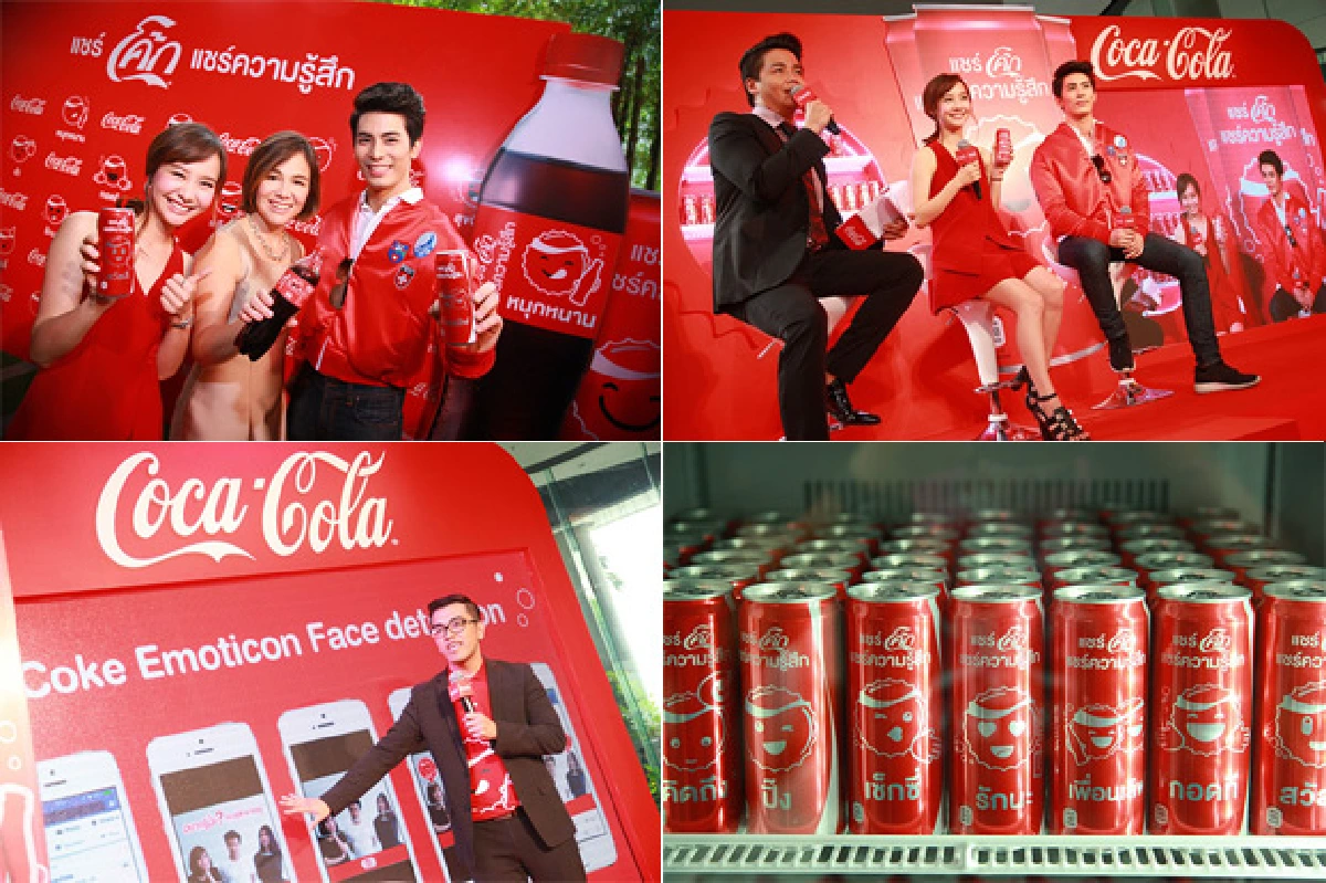 ‘โค้ก’ นำเทรนด์ฮิตส่ง ‘Emoticon’ ออนไลน์มาวาดลวดลายในชีวิตจริง ชวนชาวไทย “แชร์โค้ก แชร์ความรู้สึก” ด้วย ‘โค้ก Emoticon’