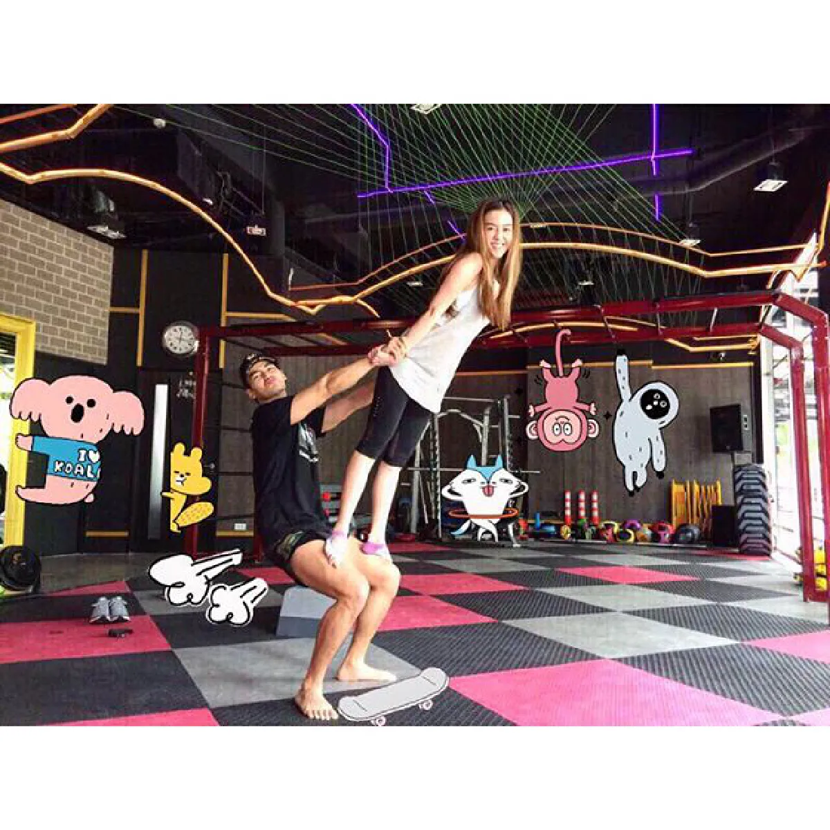 หัวใจสีชมพู! ฮั่น-ไอซ์ โพสต์ภาพคู่โชว์หวานชวนฟิน