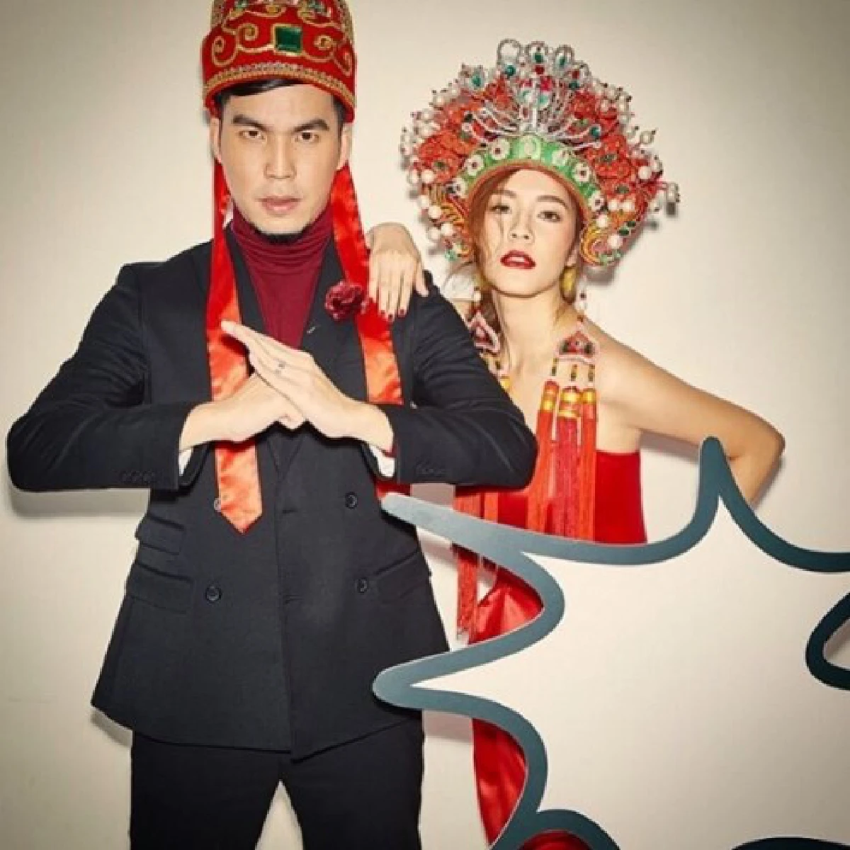 สุดเท่!ภาพพรีเวิดดิ้งสไตล์เด็กแนว "ดีเจเผือก-ลูกจ๋า"