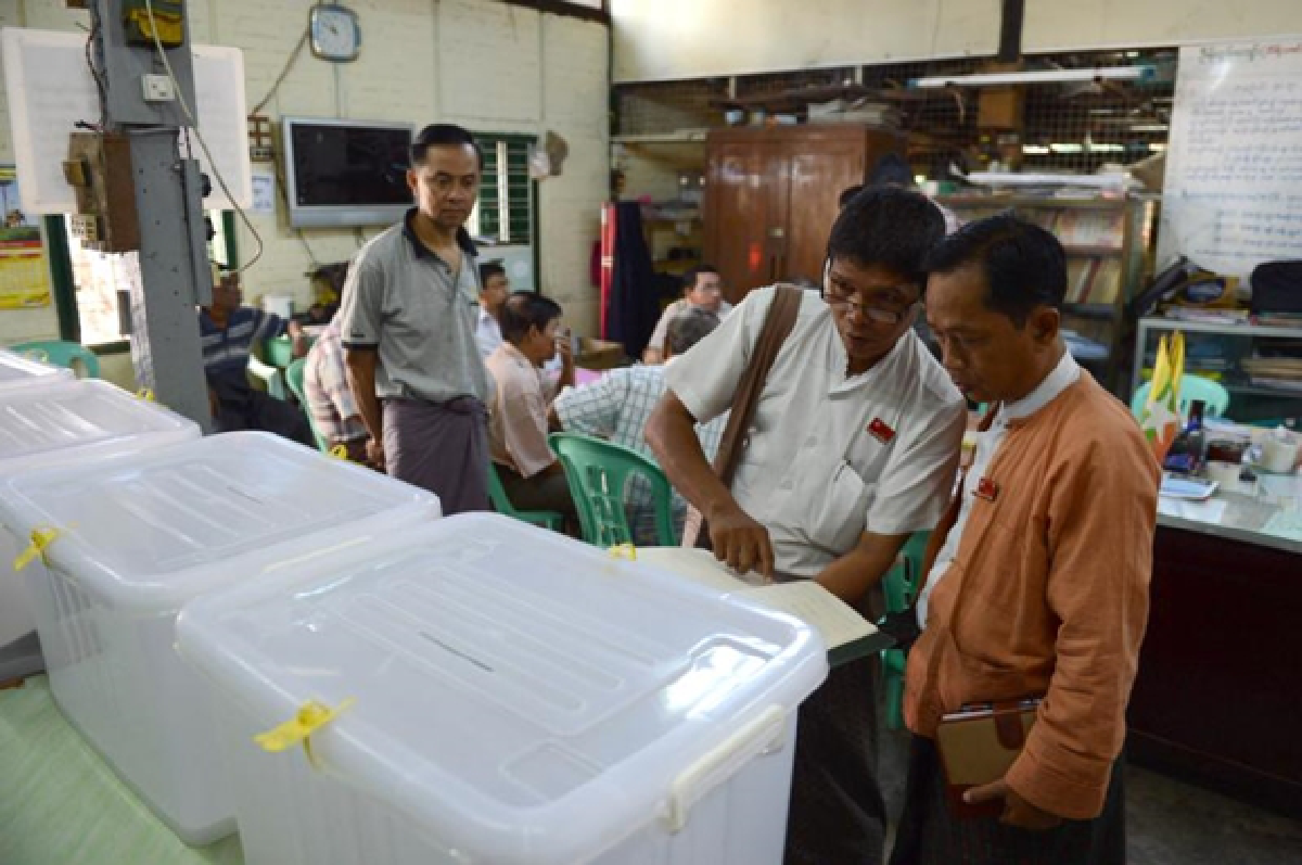 Myanmar vote count continues (Updated Monday)
