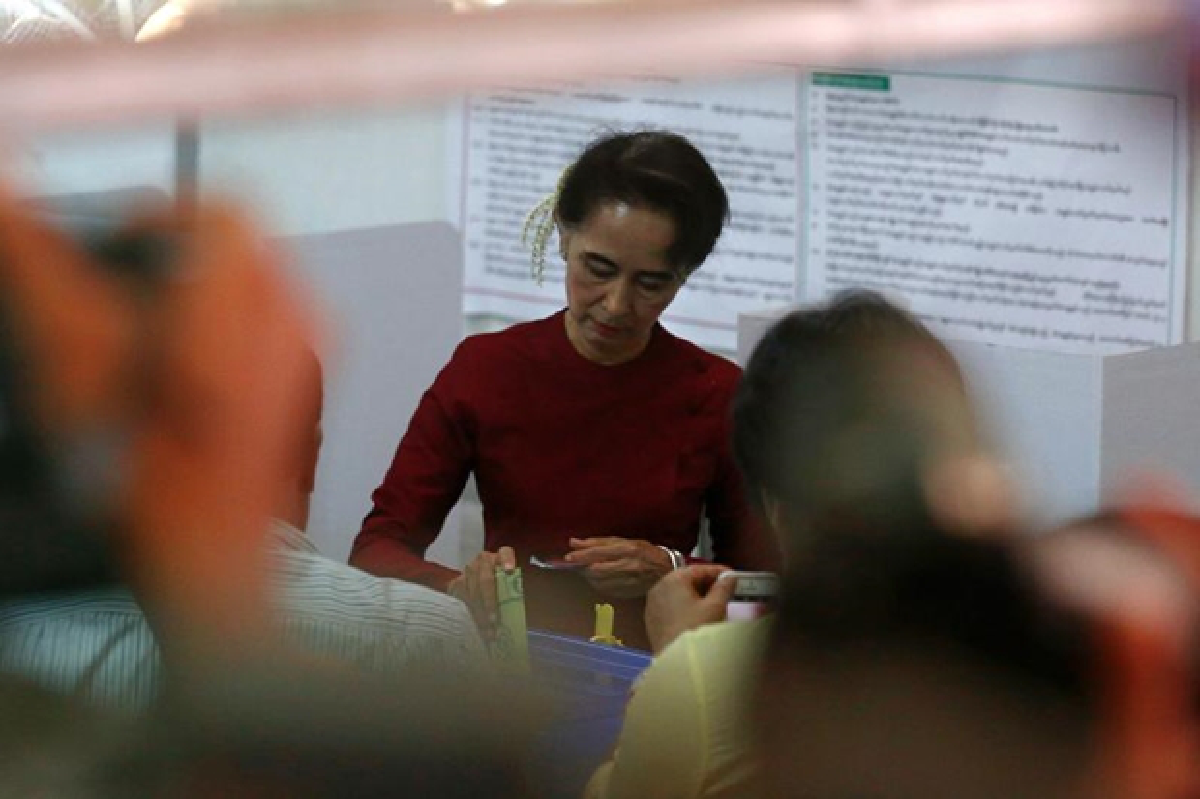 Myanmar vote count continues (Updated Monday)