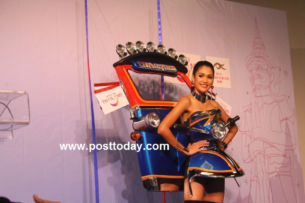 ชมชุดจริง! "ตุ๊กตุ๊กไทยแลนด์" พร้อมซิ่งบนเวทีระดับโลก