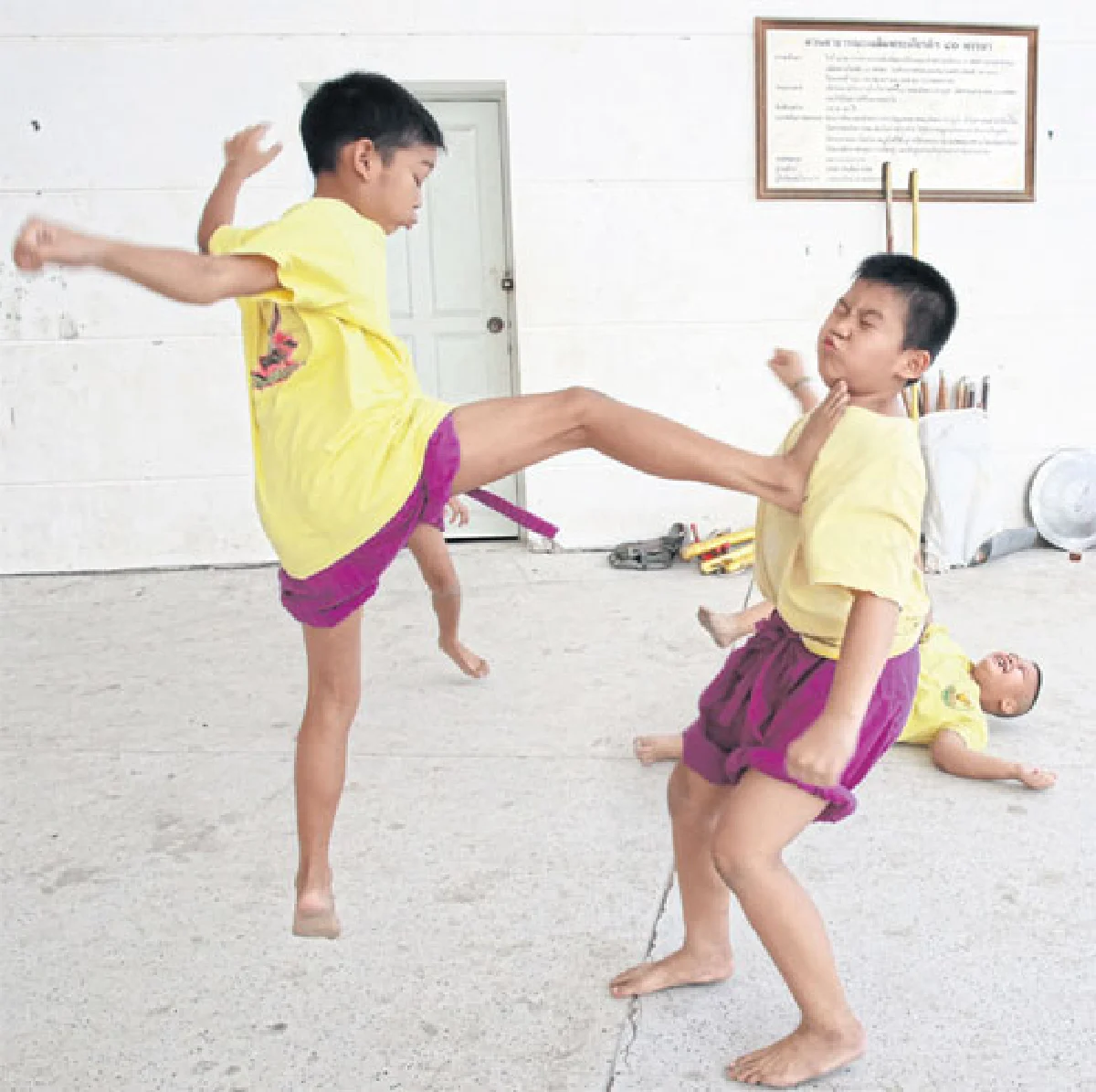 เรียนมวยไทยไว้ป้องกันตัว