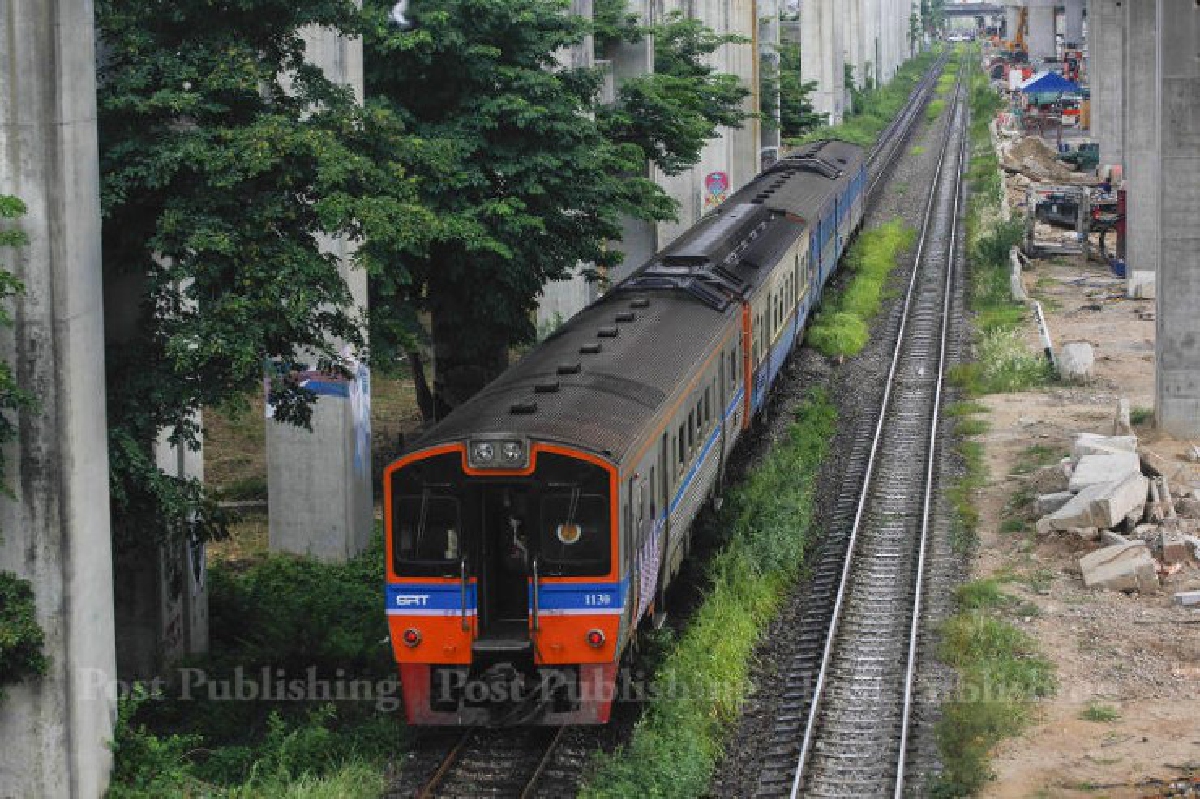 เล็งสร้างรถไฟฟ้ารางคู่ เส้นบางนา-สุวรรณภูมิขนคนเข้าเมือง เล็งสร้างรถไฟฟ้ารางคู่ เส้นบางนา-สุวรรณภูมิขนคนเข้าเมือง