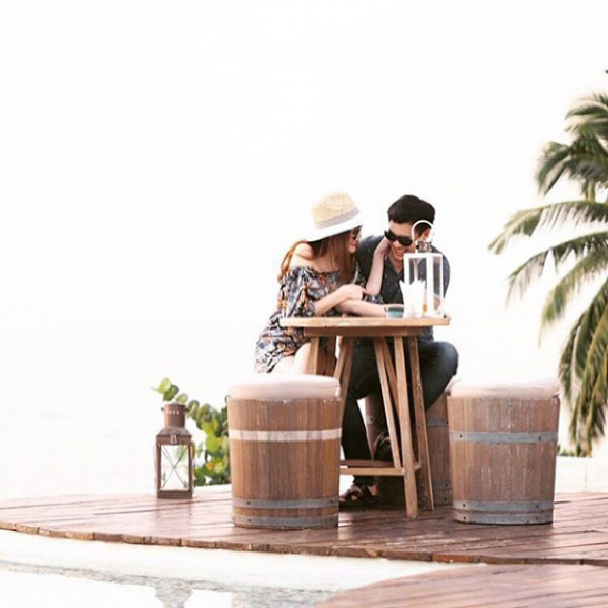 ว่าที่คุณแม่สุดแซ่บ! แนน ปิยะดา นุ่งบิกินี่อวดท้องโตริมทะเล